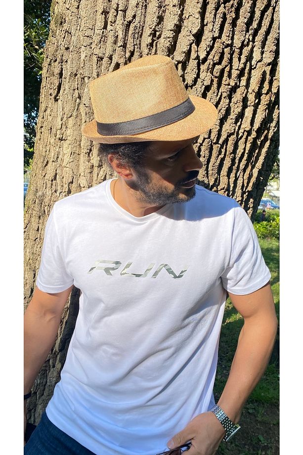 Kovboy Model Erkek Hasır Şapka - 4
