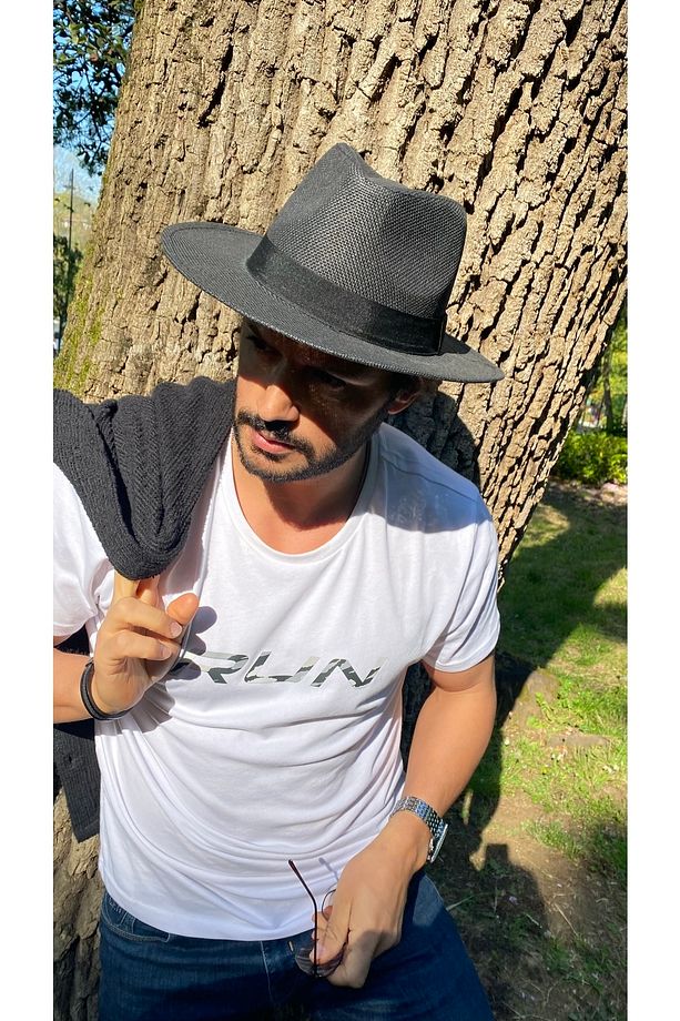 Kovboy Model Erkek Hasır Şapka - 2