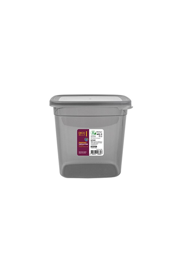 1.85 Lt. Rectangular Storage Container - 4