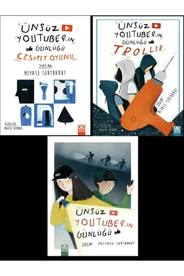 Neutral Youtuber's Diary+Neutral Youtub Diary Trolls+Neutral Youtuber's Diary+Courage Game 3 Books