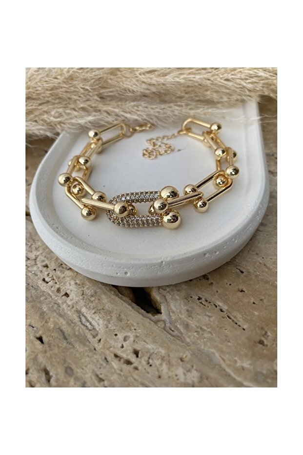 Tiffany Hardwear Zircon Stone Bracelet
