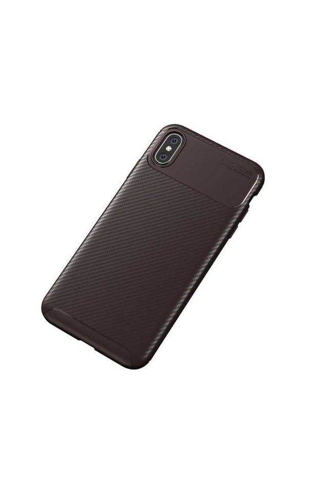 Apple iPhone XS Max 6.5 Case Carbon Design Wonderful Cut Cover