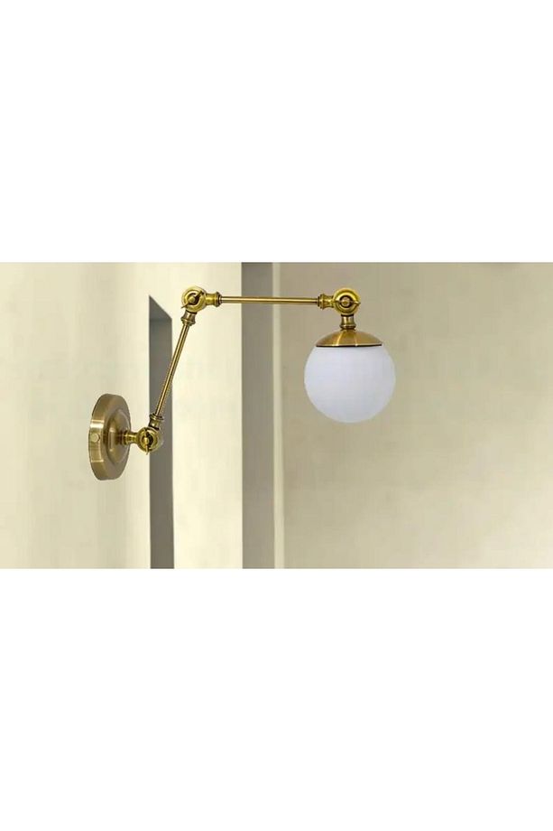 Akrobat Opal Camlı Okuma Lambası Duvar Aplik - 1