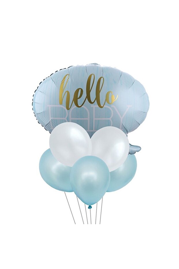 Mini Party Store Welcome Baby & Baby Shower Party Balloon Set