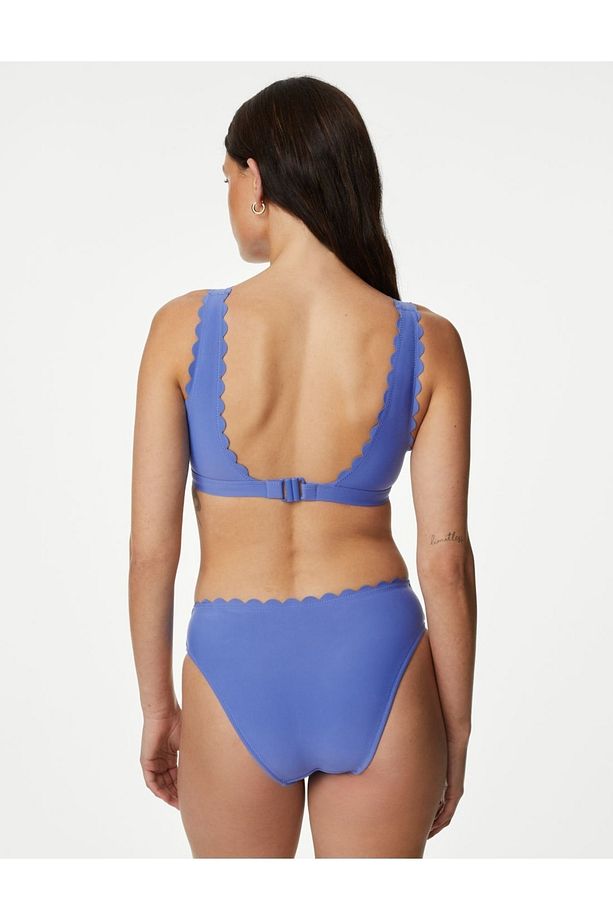 Regular Fit Destekli Bikini Üstü - 4