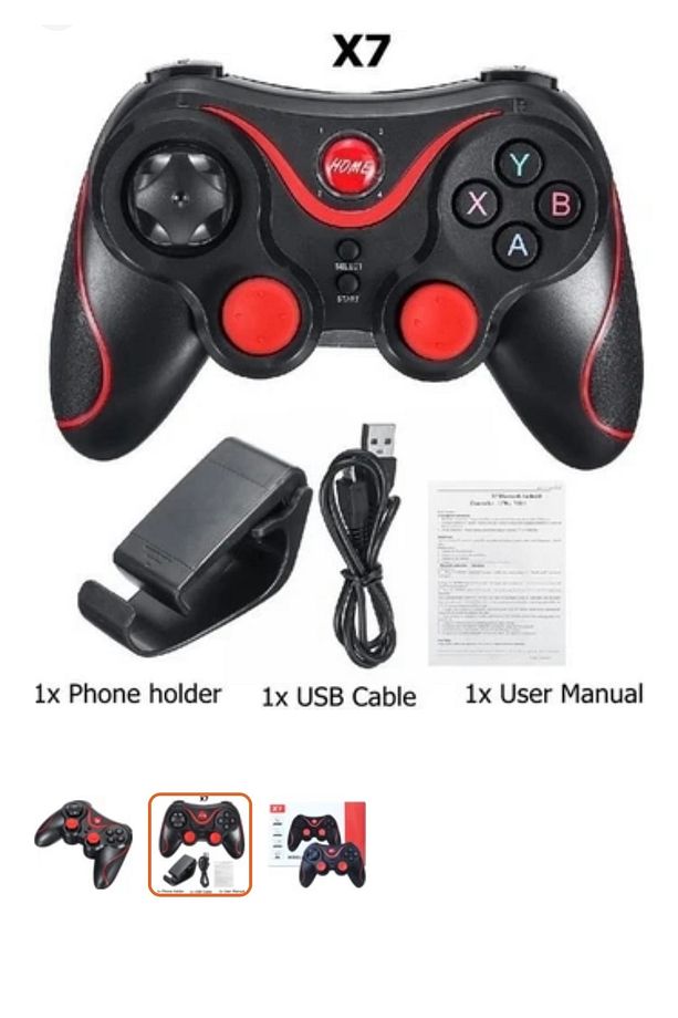 Tv Box Android Tv Wireless Kablosuz Oyun Kolu Bluetooth Joystick Gamepad - 2