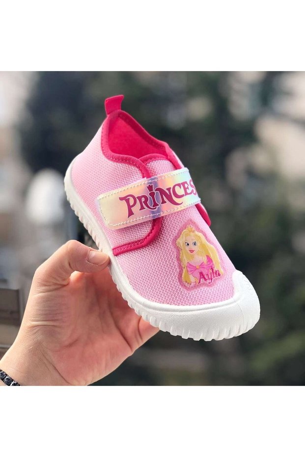 Children's Slippers Linen Nursery Home School Shoes Soft Non-Slip Sole Nursery Shoes