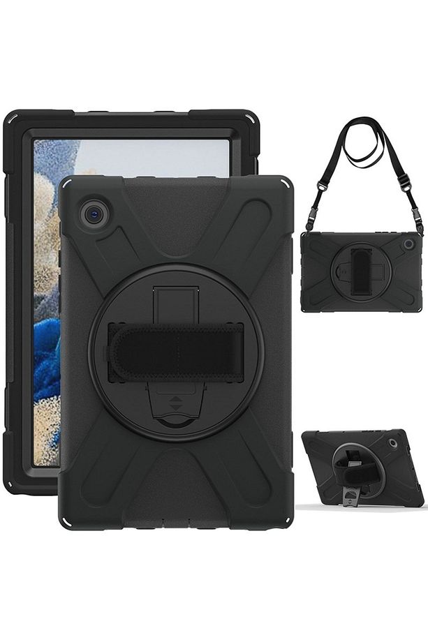 Samsung Galaxy Tab A8 Lte 10.5 Sm-x207 Uyumlu Kılıf Zırh Tank Defender Tablet Case - 2