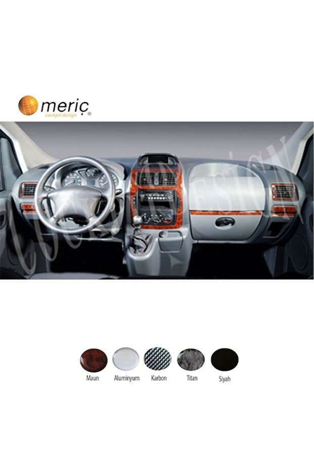 Meriç ® Fiat Scudo Front Glove Box Trim Glossy Black 12 Pieces 2007-›