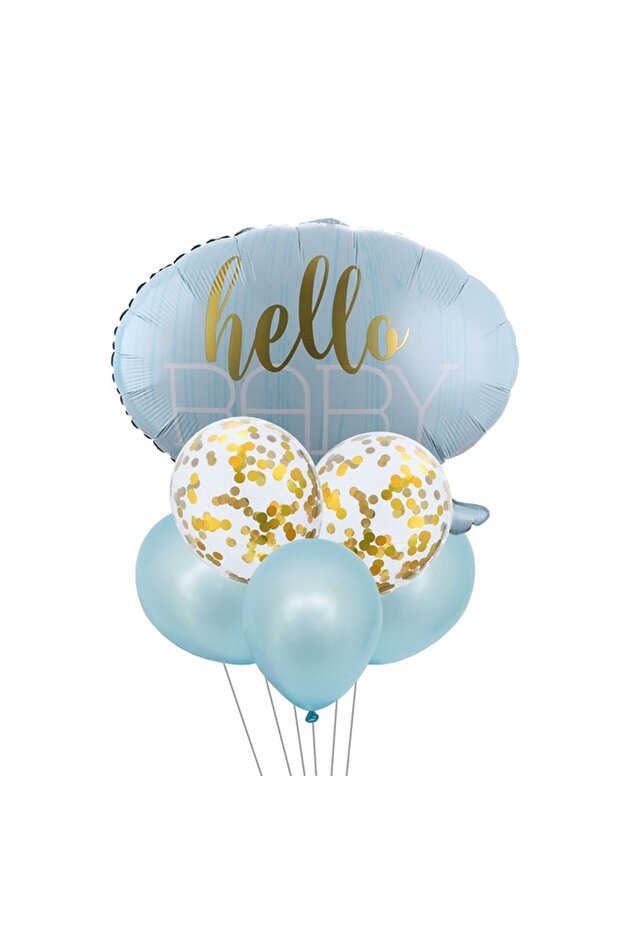 Mini Party Store Welcome Baby & Baby Shower Party Balloon Set