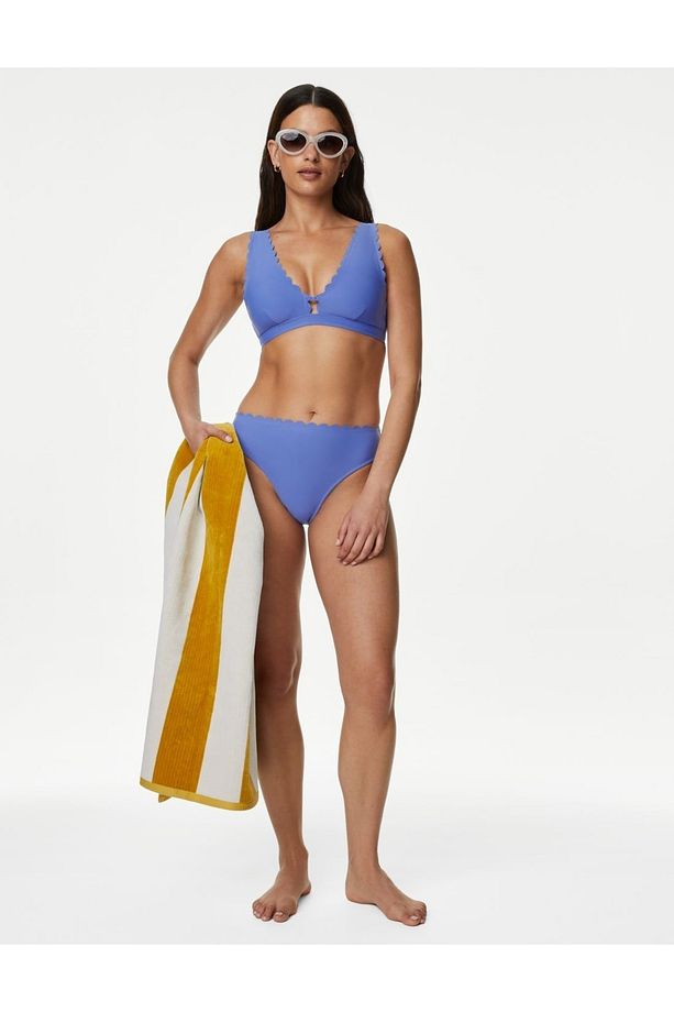 Regular Fit Destekli Bikini Üstü - 2