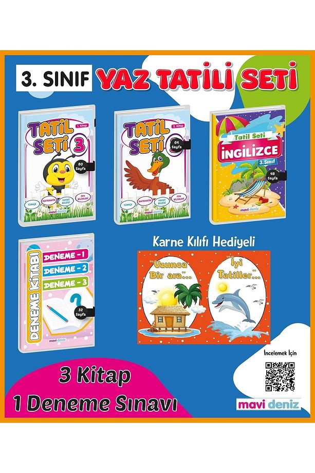 3. Sınıf Yaz Tatil Seti - 1