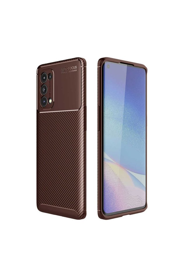 Oppo Reno 5 Pro 5g Case Carbon Design Awesome Cutout Cover