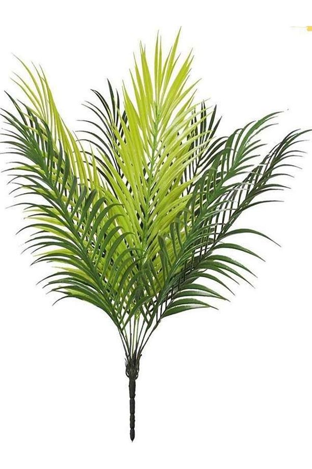 Yapay Çiçek Palmiye Areka Yapay Bitki Salon Çiçeği 9 Yaprak 50cm Saksı Dahil Değildir - 2