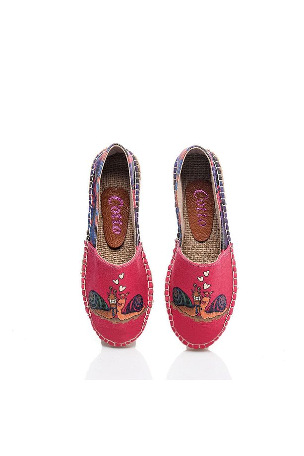 El Yapımı Hasır Taban Espadril - 5