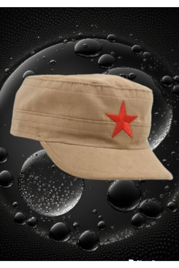 Che Guevara with Red Star, Fidel Castro Hat