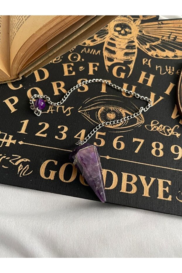 Amethyst Natural Stone Pandula - Pendulum