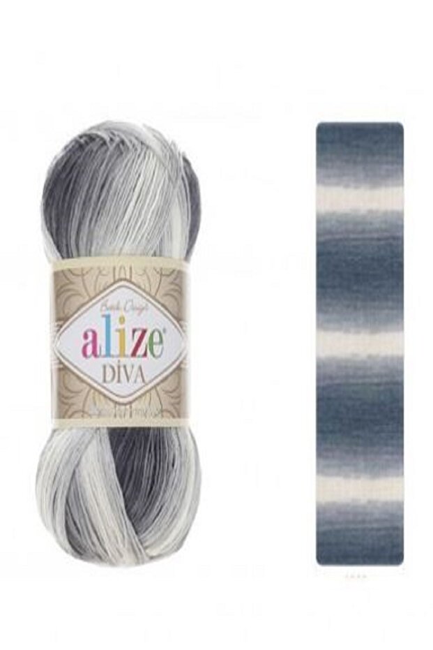 ديفا باتيك منقوشة أسود-أبيض 1 قطعة اللون: 1900 - 1