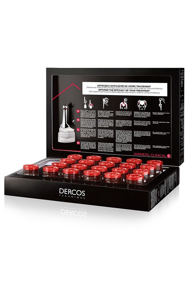 Dercos Aminexil Clinical 5 21x6ml - Erkekler Için Saç Dökülmesine Karşı Serum - 2