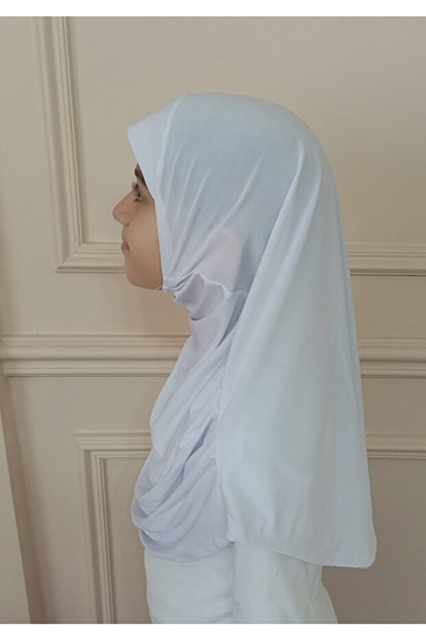 Bone Pratik Başörtü Eşarp-beyaz - 1