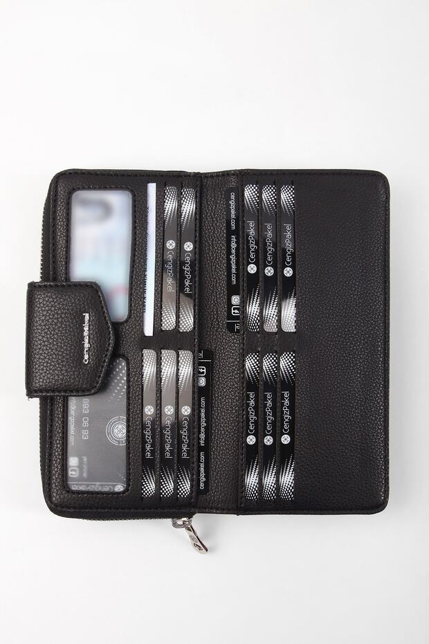 Siyah Kadın Cüzdan - 3