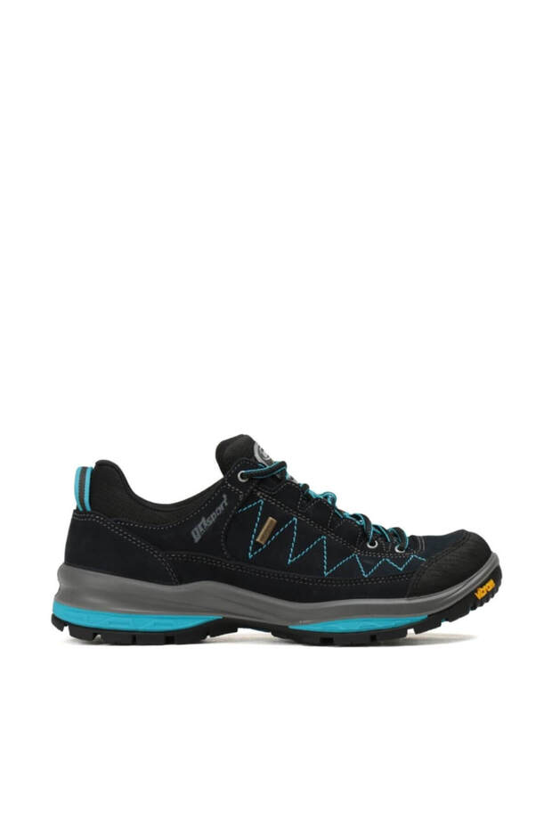 Men's Outdoor Shoes 12501s72t Navy Blue Scamosciato Idro