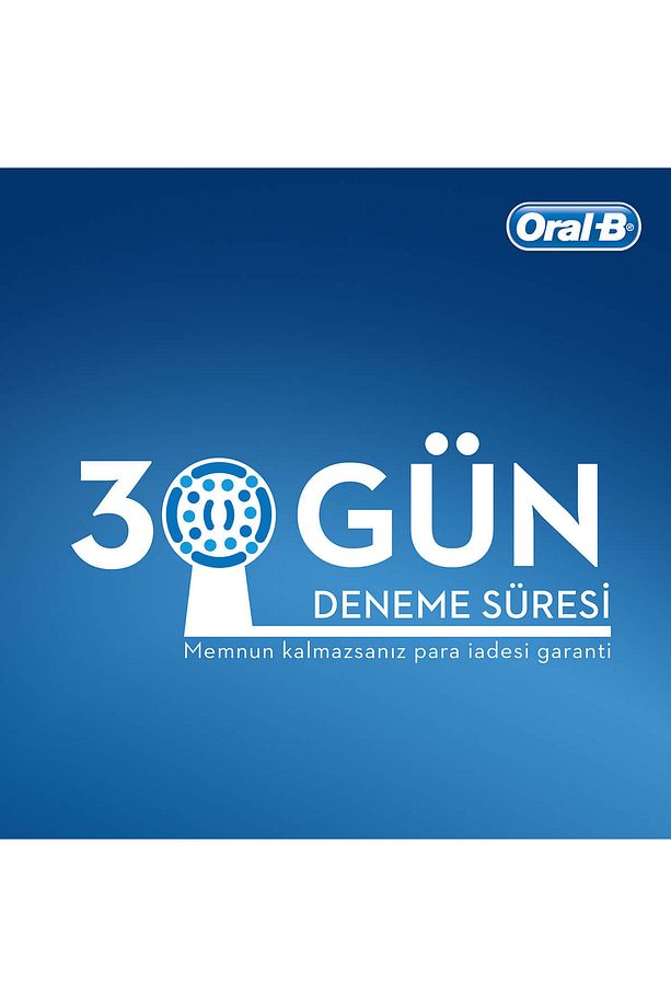 Vitality Şarj Edilebilir Diş Fırçası 3D White +Diş Fırçası Yedek Başlığı Pro White 4 Adet - 3