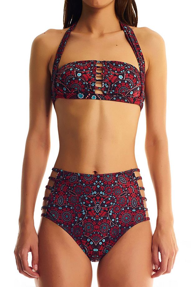 Sakthu Yüksek Belli Bağcıklı Bikini - 4