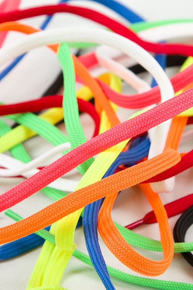 Green Shoelace Round - Round - 3