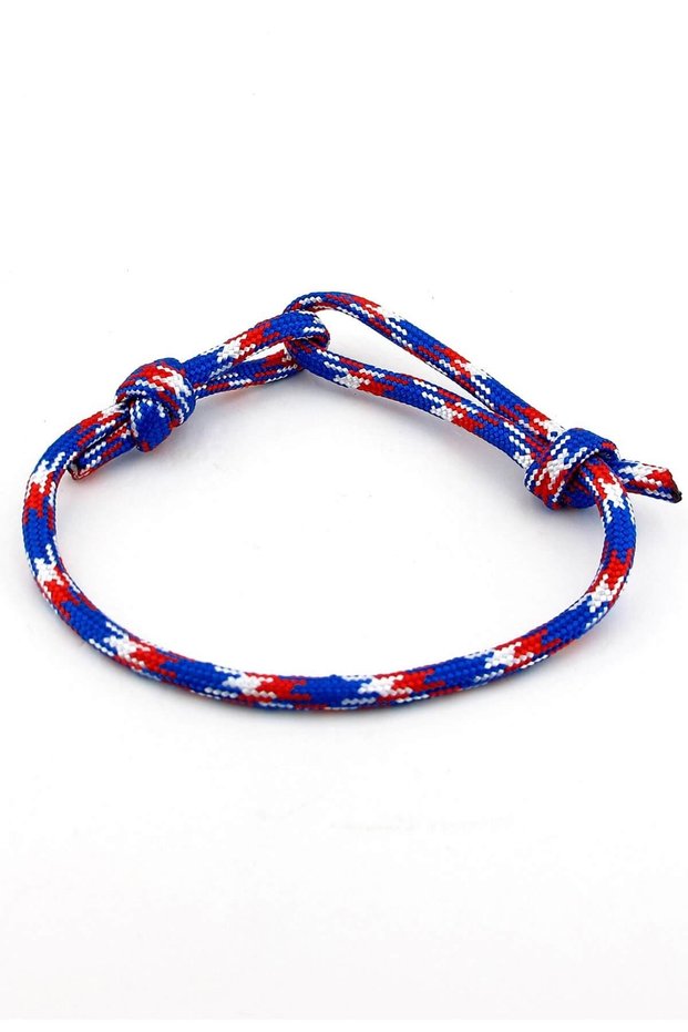 Men's Sailor Sailor Colors Adjustable Lace-Up Bracelet BT446