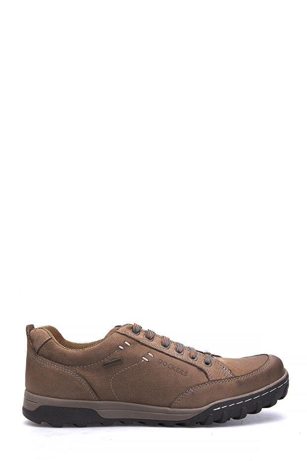 Genuine Leather Sand Color Men's Shoes 217111 -9