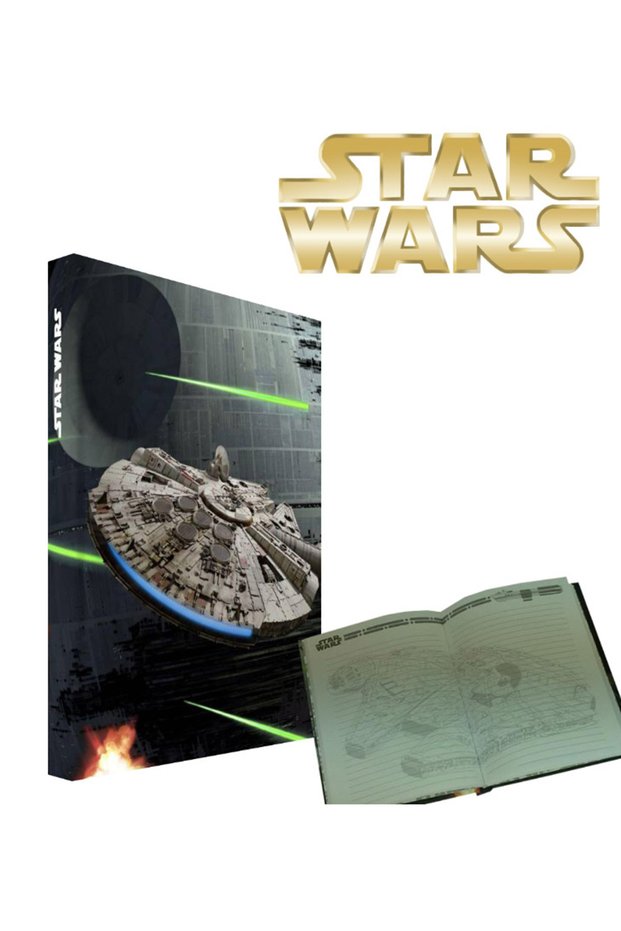 Star Wars Millenium Falcon Notebook With Light And SDT171