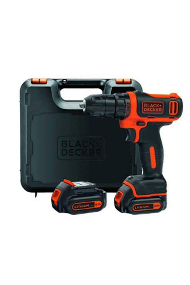 Black+Decker Bdcdd12Kb Li-On Çift Akü Matkap 10.8 V 1.5 Ah - 1