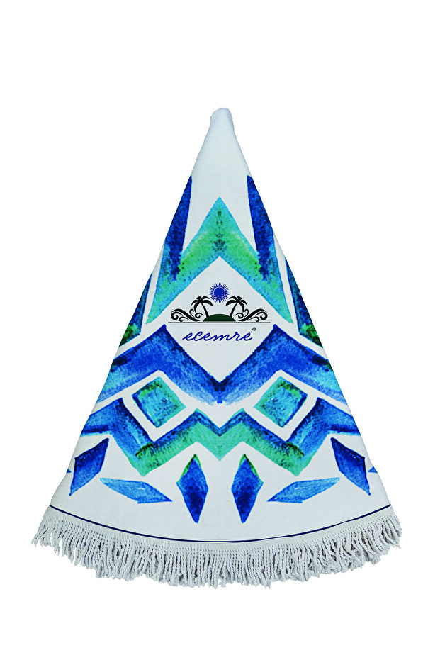 Στρογγυλή πετσέτα παραλίας - 3