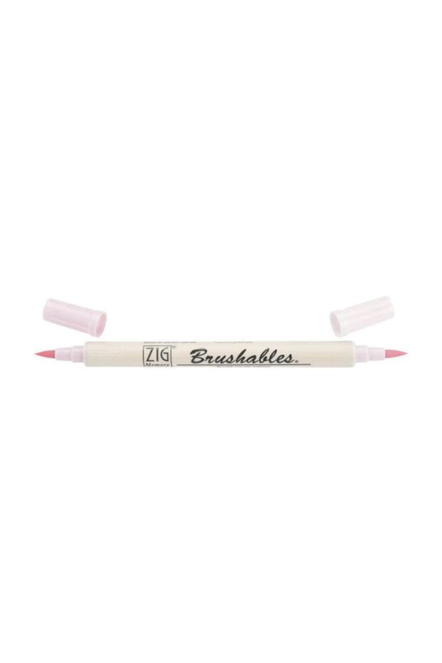 Brushables 2 Color Tone Brush Tip Marker Pen 026 Baby Pink