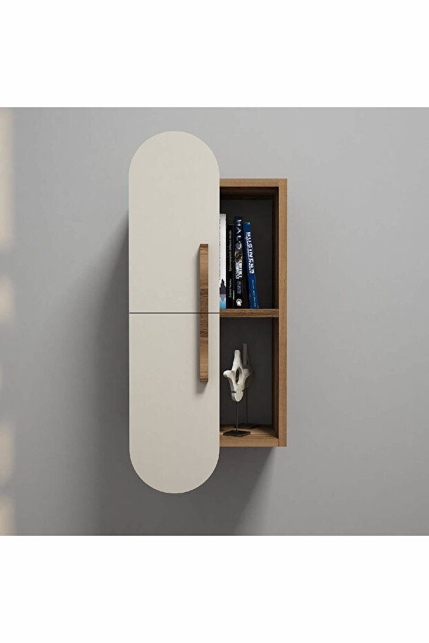 Rose Duvar Rafı Kitaplık - 3