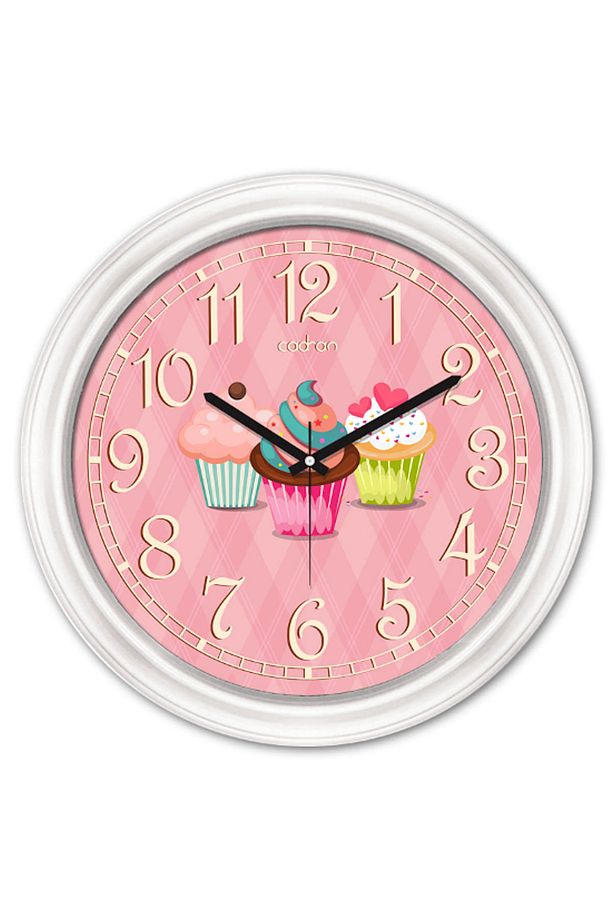 Fashion Clock Dekoratif Camlı Mutfak Duvar Saati CDR200 - 1