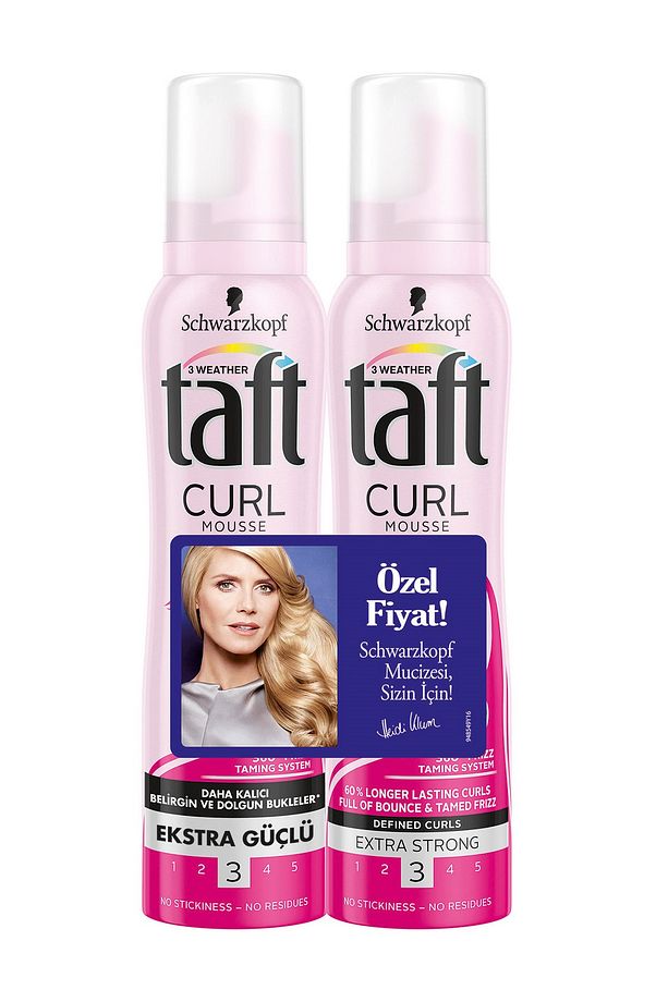 Curl & Flex Saç Köpüğü 2'Li 150 ml + 150 ml 8690572766941 - 1