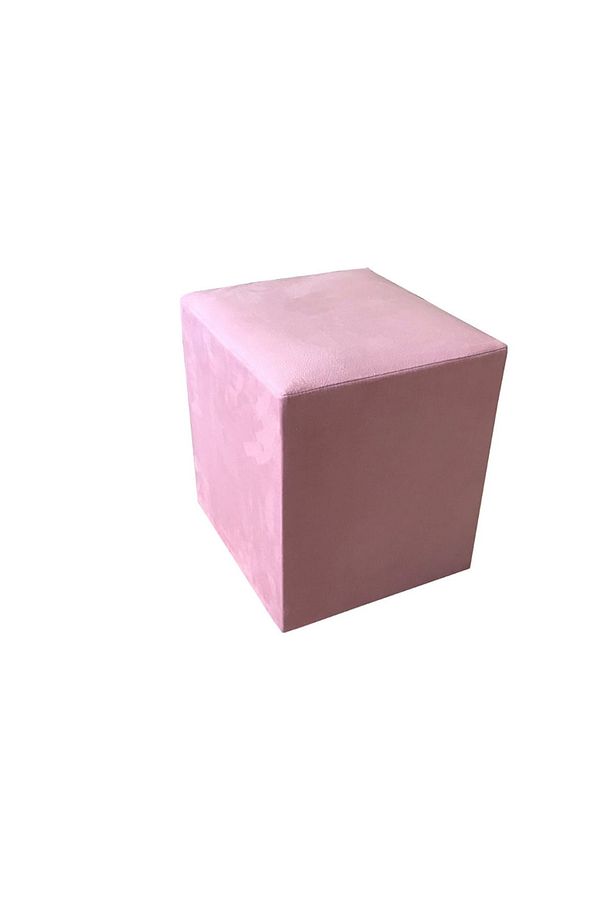 Kare Puf Koltuk Pembe - 1