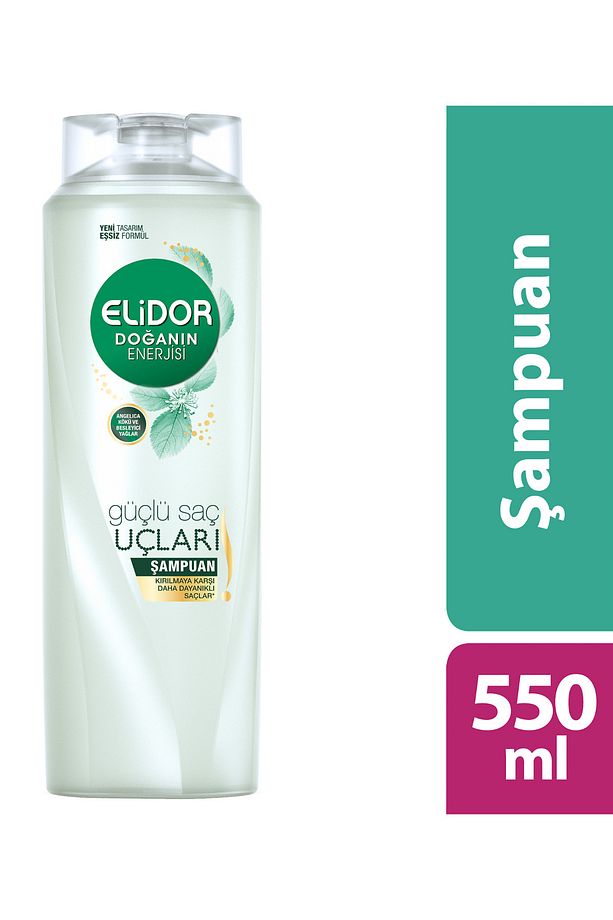 Güçlü Saç Uçları Şampuan 550 ml 8690637111976 - 1