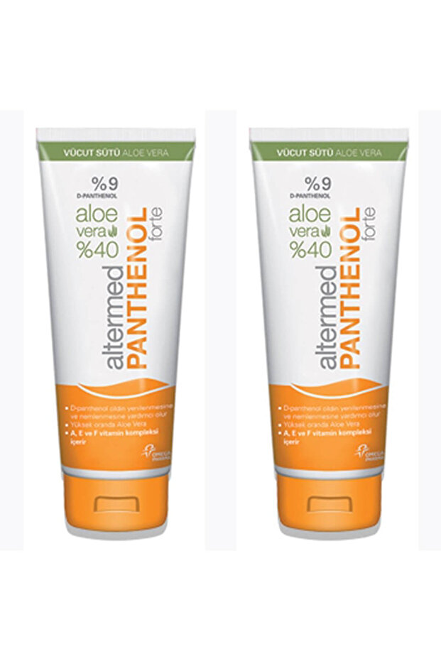 Panthenol Forte Aloe Vera Body Milk 230 ml X 2 Pieces