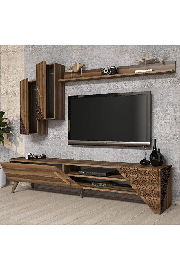 Beril Tv Ünitesi - Ceviz - 2