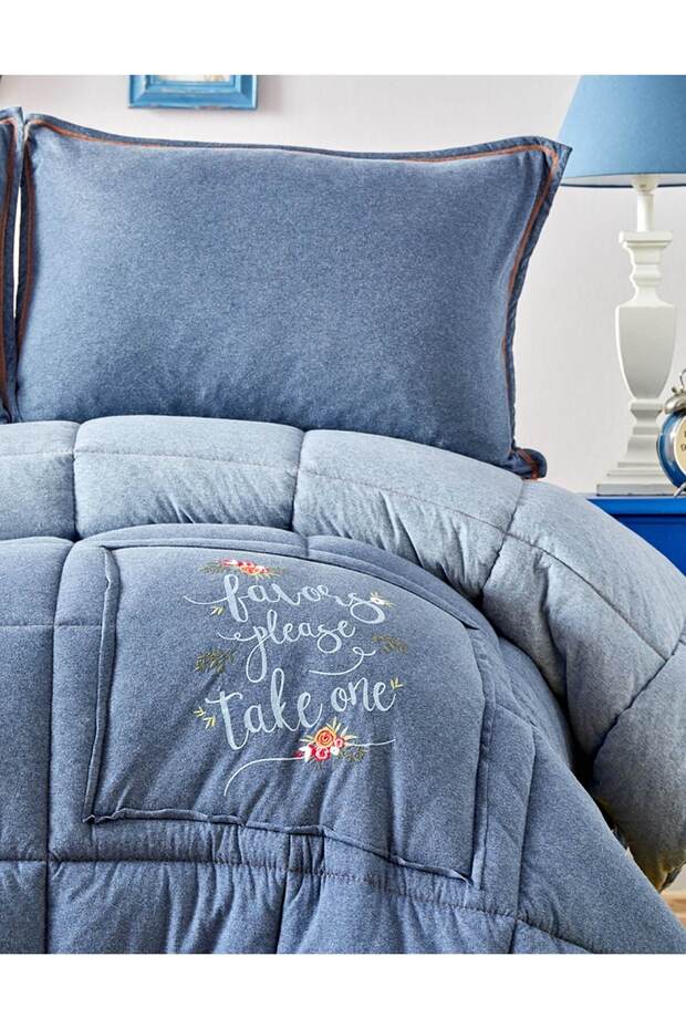 Çift Kişilik Nood Indigo Cotton Comfort - 2