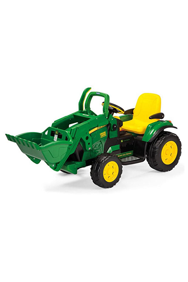 John Deere Ground Loader 12 Volt Akülü Kepçe - 1