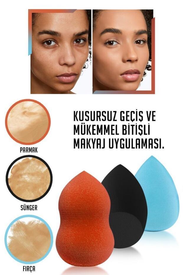 3'lü Armut Sünger Seti - 6