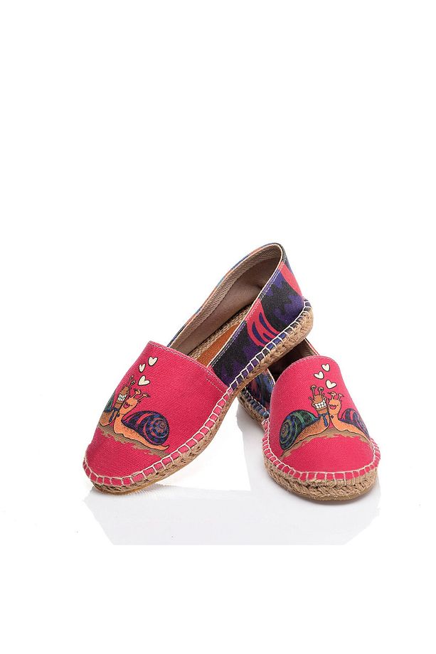 El Yapımı Hasır Taban Espadril - 4