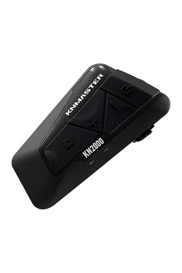 Kn2000 Motosiklet Kask Interkom Bluetooth Intercom Kulaklık Seti Siyah - 3