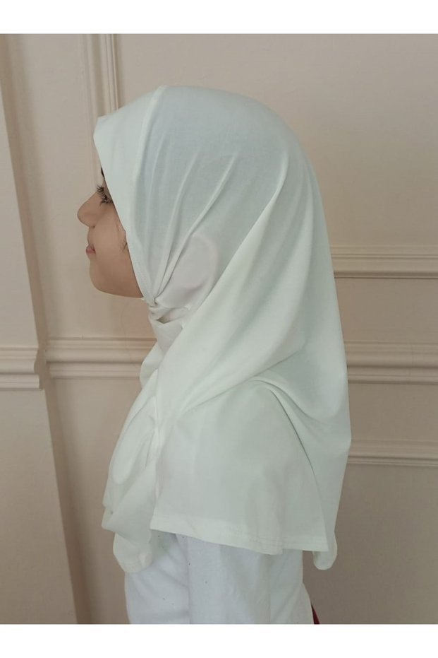 Bone Practical Headscarf Scarf-ecru