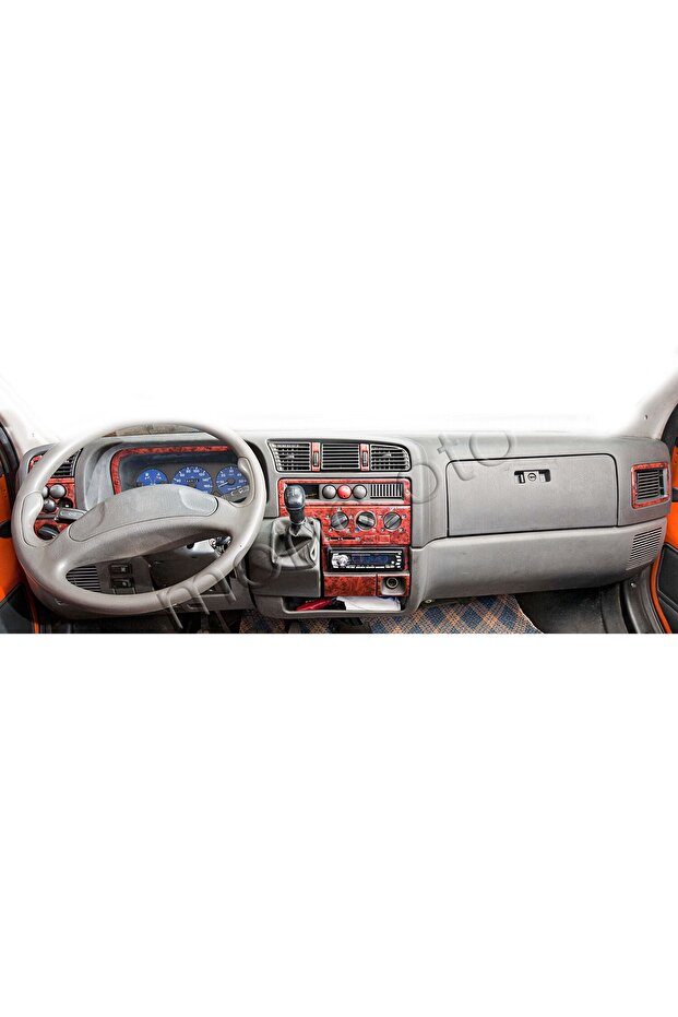 Meriç ® Fiat Ducato Front Glove Box Trim Gloss Black 32 Pieces 1994-1999