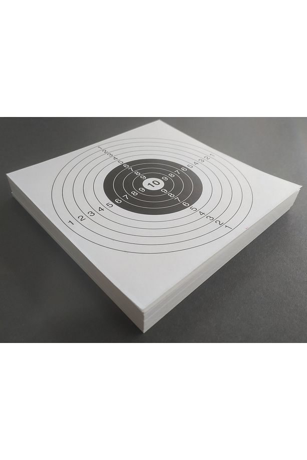Hedef Kağıdı Yapışkanlı 14x14 Cm 100 Adet - 3